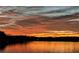 Beautiful sunset reflecting on a calm lake, creates a peaceful and serene atmosphere at 7125 Heard Rd, Cumming, GA 30041