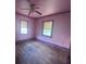Bedroom painted in pink color tones. Windows allow natural light to enter the room at 1722 Donnalee Se Ave, Atlanta, GA 30316