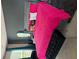 Comfortable bedroom features a large bed with a decorative pillow at 4480 Merrigold Way, Fairburn, GA 30213