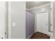 Bathroom featuring a shower curtain, tiled floors, and a crisp, clean aesthetic at 1850 Cotillion Dr Unit 3416, Atlanta, GA 30338