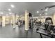 Spacious gym featuring modern equipment and mirrored walls for a complete fitness experience at 1850 Cotillion Dr Unit 3416, Atlanta, GA 30338