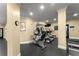 Community gym with modern exercise bikes for cardio workouts and fitness at 1850 Cotillion Dr Unit 3416, Atlanta, GA 30338