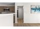 Hallway with matte finish doors and trim at 3208 Spruce Way, Atlanta, GA 30349
