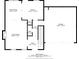 First floor plan showing living room, dining area, kitchen, pantry, bath, foyer, and garage at 588 Joneus Dr, Mcdonough, GA 30252