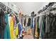 Spacious walk-in closet with ample hanging space and shelving at 588 Joneus Dr, Mcdonough, GA 30252