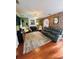 Spacious living room with ample seating, fireplace, and stylish decor at 751 Stonecreek Way, Stone Mountain, GA 30087