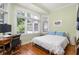Bright bedroom with natural light and hardwood floors at 737 Barnett Ne St # B6, Atlanta, GA 30306
