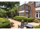 Charming brick building with outdoor seating surrounded by manicured landscaping at 737 Barnett Ne St # B6, Atlanta, GA 30306