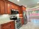 Kitchen featuring granite countertops and stainless steel appliances at 4185 Lenox Park Dr, Buford, GA 30519