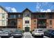 Attractive condo with brick and painted facade, and upper level units with balconies at 6851 Roswell Rd # F5, Sandy Springs, GA 30328