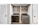 Convenient laundry room featuring a modern washer and dryer set at 381 New Jersey Ave Nw, Atlanta, GA 30314