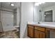 Bathroom features a shower over tub and a single vanity at 52 Sutton Pl, Avondale Estates, GA 30002