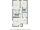 Detailed floor plan showcases layout with bedroom, living room, and bathroom dimensions at 1150 Collier Nw Rd # A1, Atlanta, GA 30318