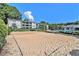 Community volleyball court with a sand surface and well-maintained net at 1150 Collier Nw Rd # A1, Atlanta, GA 30318