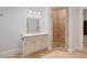 Bathroom features neutral tile and a walk-in shower at 80 Cliffcreek Trce, Atlanta, GA 30350