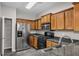 Well-equipped kitchen with stainless steel appliances, ample cabinetry, and durable countertops at 109 Creighton Ln, Marietta, GA 30008