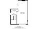 Floor plan of the first floor highlighting the Gathering room, laundry, and a small hall, created by Cubicasa at 2355 Woodland Hills Dr, Cumming, GA 30040