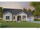 Charming single-story home with a landscaped front yard and a welcoming covered porch at 608 Barnfield Way, Dallas, GA 30157