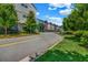Townhomes in a row with colorful facades and mature landscaping at 2022 Bixby Byway Se Rd, Atlanta, GA 30317