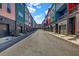 Modern townhomes featuring colorful exteriors and garage parking at 2022 Bixby Byway Se Rd, Atlanta, GA 30317