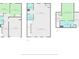 Floorplans featuring bedrooms, bath, garage, kitchen, laundry, utility, living room, and pantry at 261 Mahone Dr, Lilburn, GA 30047