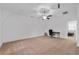 Expansive bedroom showcasing a ceiling fan and versatile layout for customization at 4089 Thorndale Ln # 13, Smyrna, GA 30080