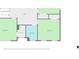 Second floor layout featuring multiple bedrooms, a hall, walk in closet and laundry room at 4275 Hunters Walk Way, Cumming, GA 30028