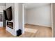 Cozy living room with a modern fireplace and abundant natural light at 2900 Waterford Dr Sw, Conyers, GA 30094