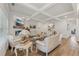 Charming living room with a fireplace, hardwood floors, and a beautifully decorated interior at 35 Henson Farm Dr, Loganville, GA 30052