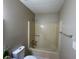 Bathroom featuring shower and bath with a neutral surround at 110 Stagecoach Trl, Stockbridge, GA 30281