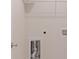 Close up of in-wall laundry hookups at 601 Cork St, Woodstock, GA 30188