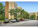 Spacious, modern condo building with assigned parking surrounded by mature shade trees at 1800 Clairmont Lk # A310, Decatur, GA 30033
