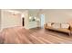 Bright open living area with sleek floors and a charming sofa at 1800 Clairmont Lk # A310, Decatur, GA 30033