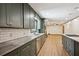Stylish kitchen with stainless steel appliances, white subway tile backsplash, and abundant cabinet storage at 3089 Ranlo Dr, Atlanta, GA 30340