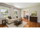Comfortable living room with lots of light and hardwood flooring at 3089 Ranlo Dr, Atlanta, GA 30340