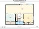 A detailed floor plan displays the layout of the basement featuring a rec room, bedroom, bath, and storage at 4971 Fairhaven Ne Way, Roswell, GA 30075