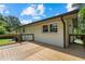 Spacious wooden back deck perfect for outdoor entertaining overlooking the backyard at 1409 Georgia Ave, East Point, GA 30344