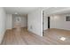Spacious basement with beautiful new hardwood floors and recessed lighting at 1409 Georgia Ave, East Point, GA 30344