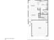 First floor plan featuring garage, foyer, Gathering room, kitchen, bathroom, and dining room at 231 Silver Fox Trl, Dallas, GA 30157