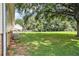 Spacious backyard featuring mature trees at 338 Patterson Rd, Lawrenceville, GA 30044