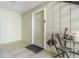 Charming entryway with covered porch, neutral siding, and decorative accents at 5149 Roswell Rd # 1, Atlanta, GA 30342