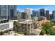 Stunning exterior view of an elegant apartment complex nestled in the heart of a vibrant cityscape at 905 Juniper Ne St # 805, Atlanta, GA 30309