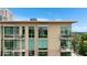 Exterior view of modern apartment building with balconies and large windows at 905 Juniper Ne St # 805, Atlanta, GA 30309