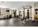 Well-equipped fitness center with weightlifting equipment and exercise machines at 905 Juniper Ne St # 805, Atlanta, GA 30309