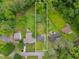 Aerial view of property boundaries, highlighting the spacious lot size and lush greenery surrounding the home at 2049 Rector Dr, Atlanta, GA 30311