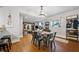 Cozy dining area with seating, natural light, and a view into the living room for an open-concept feel at 3048 Briarcliff Ne Rd # 9, Atlanta, GA 30329