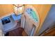 Bright foyer featuring an arched window, chandelier, and hardwood floors at 3310 Mcclure Woods Ct, Duluth, GA 30096