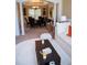 Open-concept living area flowing into the dining room with ample seating at 3310 Mcclure Woods Ct, Duluth, GA 30096