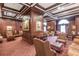 Comfortable resident lounge with seating and a coffered ceiling at 199 14Th Street Ne St # 2501, Atlanta, GA 30309