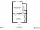 Second floor floorplan showing layout of primary bedroom, bathroom, bedroom, closets, and hallway at 3457 Newberry Trl, Decatur, GA 30034